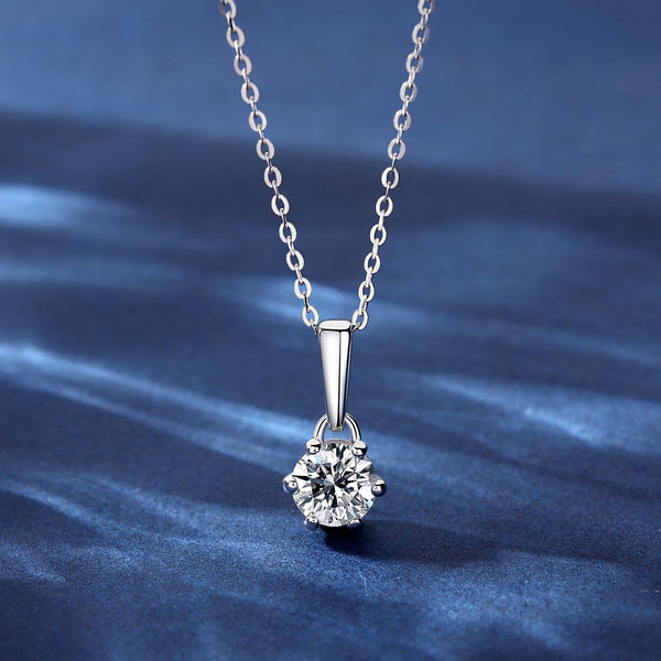 925 Sterling Silver Moissanite Necklace