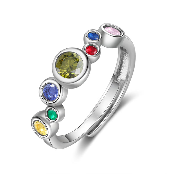 Custom Birthstone Ring