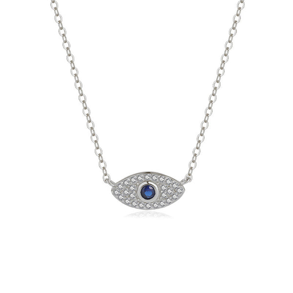 925 Sterling Silver Evil Eye Necklace