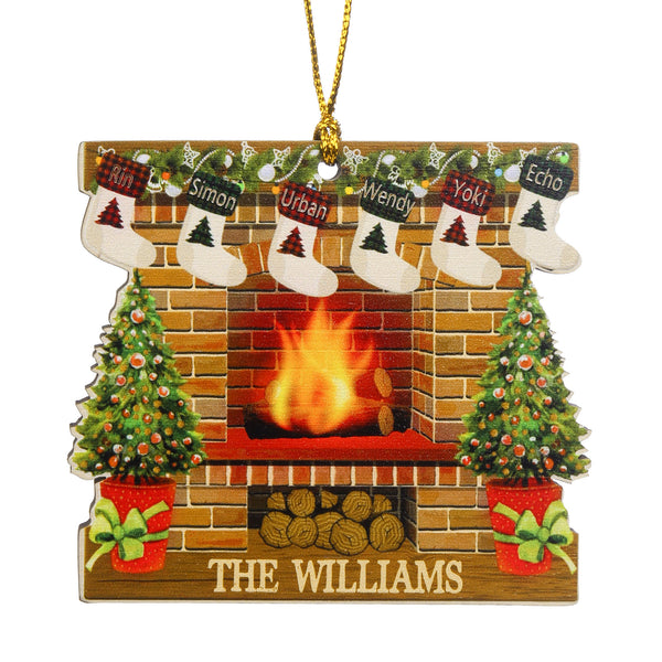 Christmas Decoration Custom Name Ornament