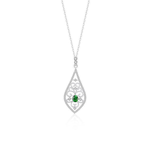 925 Sterling Silver Drop Necklace