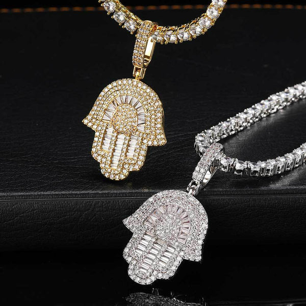 Zircon Hip Hop Pendant