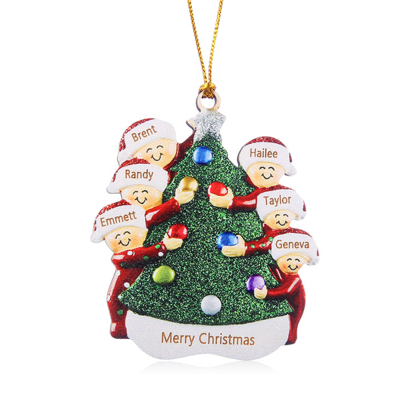 Christmas Decoration Custom Name Ornament