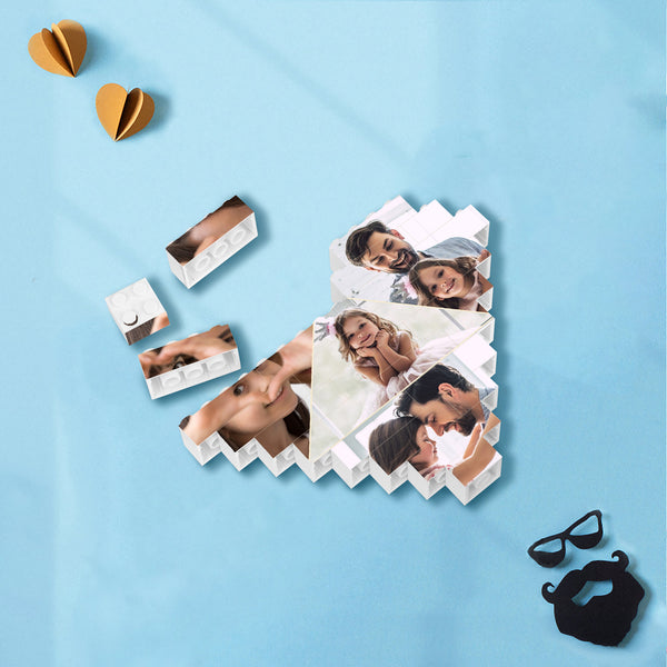 Custom Photo Heart Shaped Puzzle