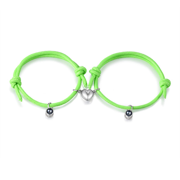 Custom Couple Luminous Projection Bracelet