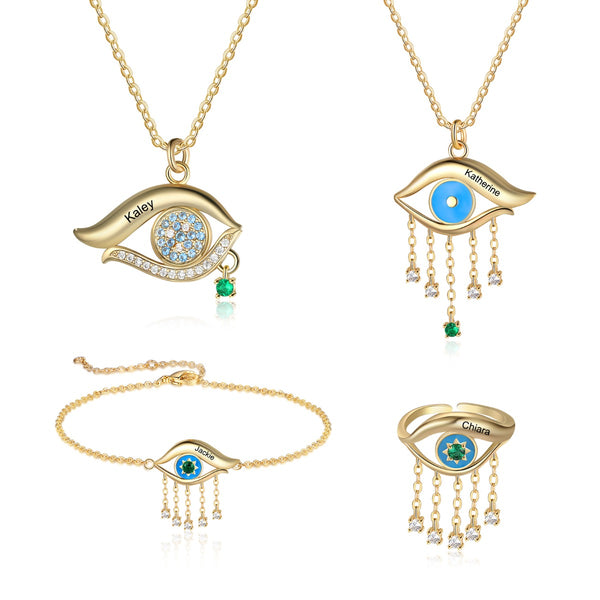 Evil Eye Jewelry Set