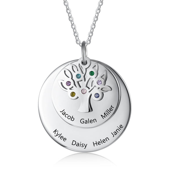 Stainless Steel Tree of Life Necklace