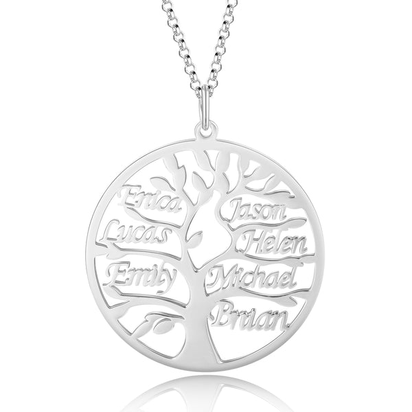 Tree of Life Name Necklace