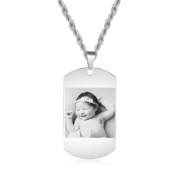 Stainless Steel Engraving Stainless Steel Necklace