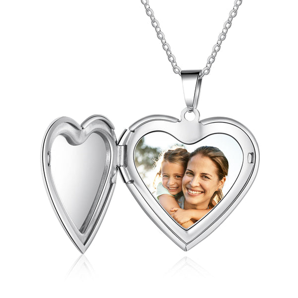 Personalized Stainless Steel Photo Necklace